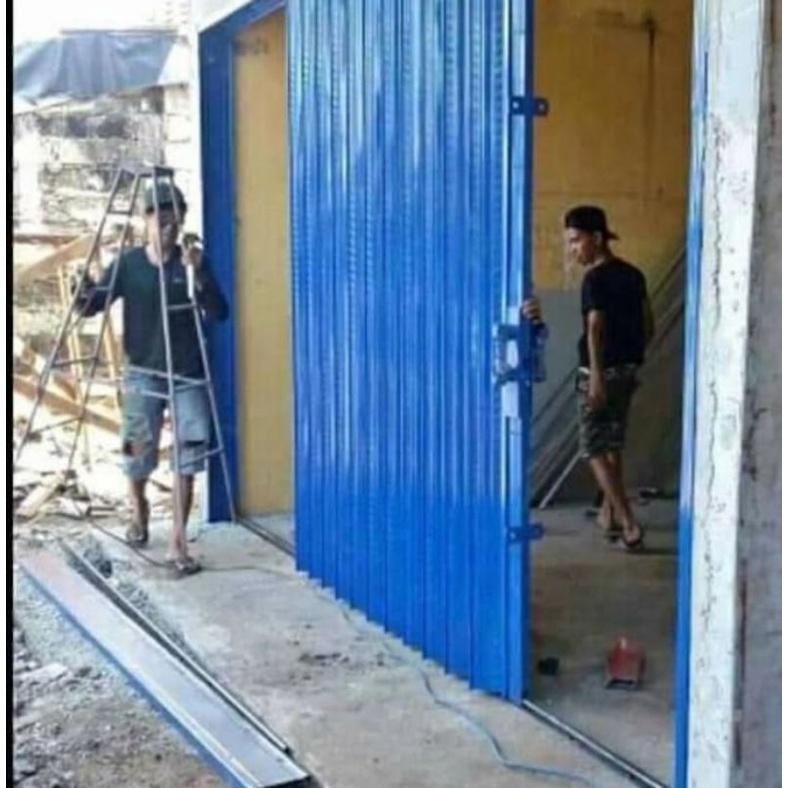 rolling door folding gate