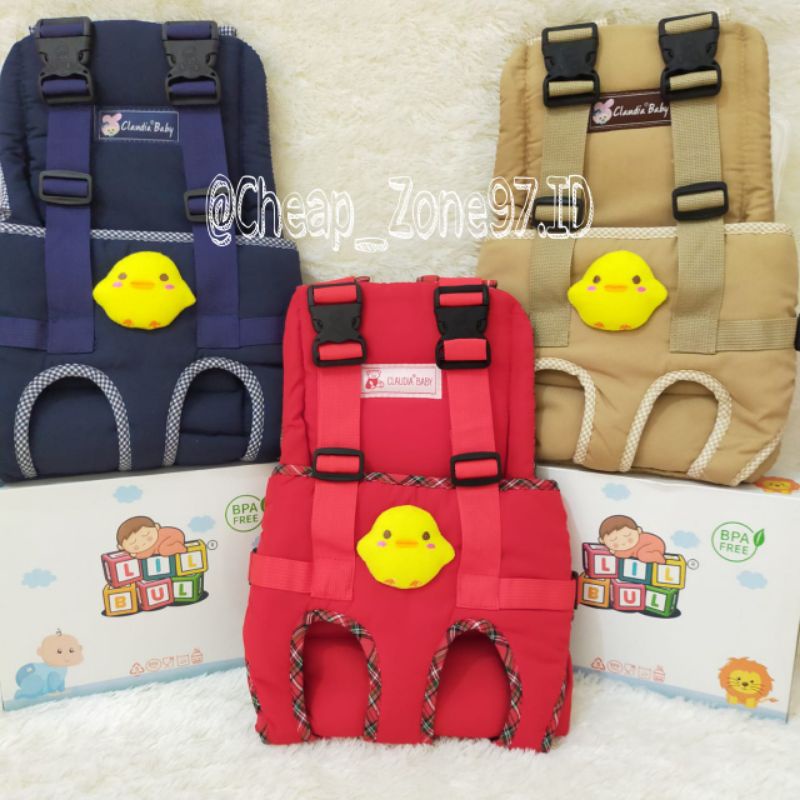 Claudia Baby - Gendongan Bayi Depan Ransel - Gendongan Murah dan Aman