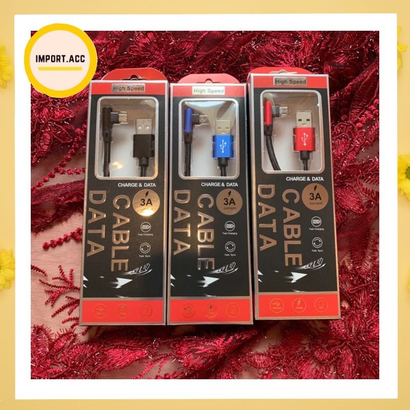 Kabel Charger Suport Fast Charging / Kabel Charger Gamers