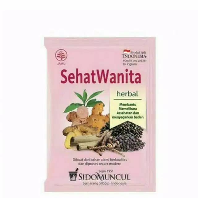 

Jamu sehat wanita Sidomuncul