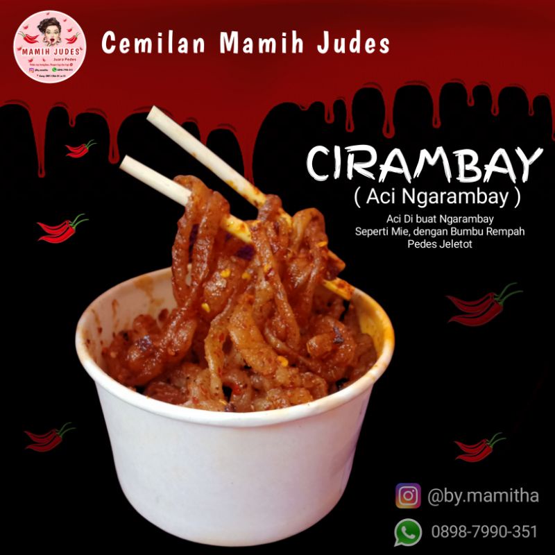 

PERTAMA DI BANDUNG - MAKANAN PEDAS CIRAMBAY MAMIH JUDES (HALAL MUI)