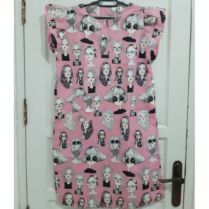 DASTER WANITA GIRLS PINK