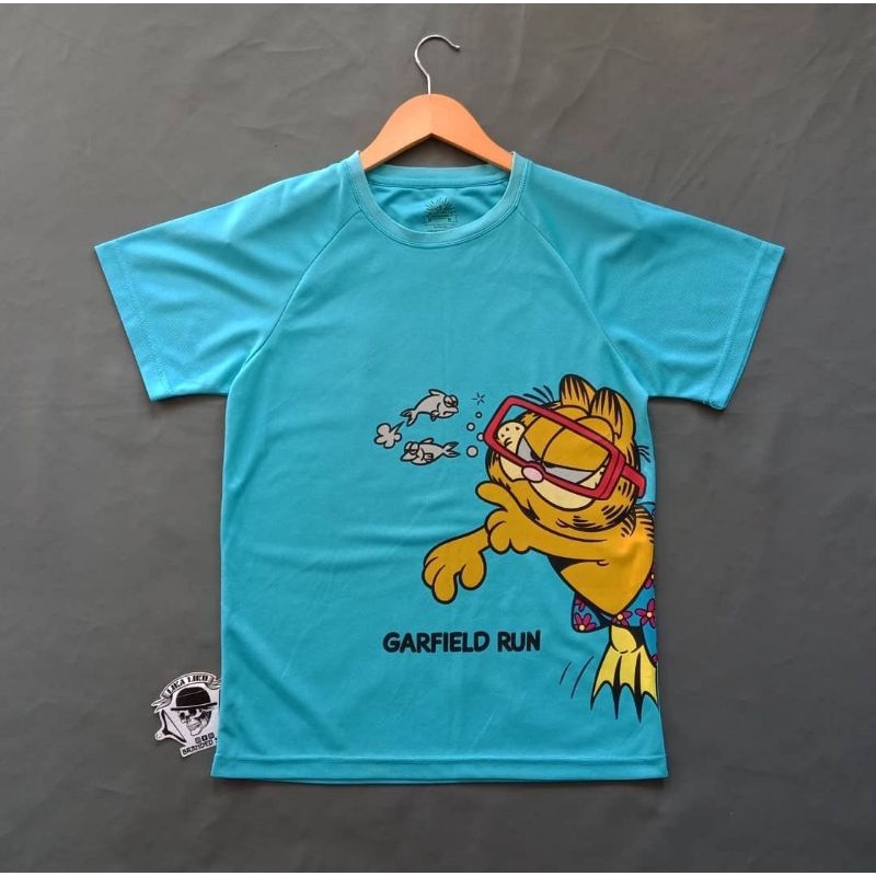 Tshirt jogging Garfield run jersey