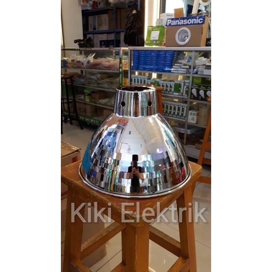 Kap Lampu Gantung Industri Kilap Diameter 30 Cm ( Tanpa Fitting )