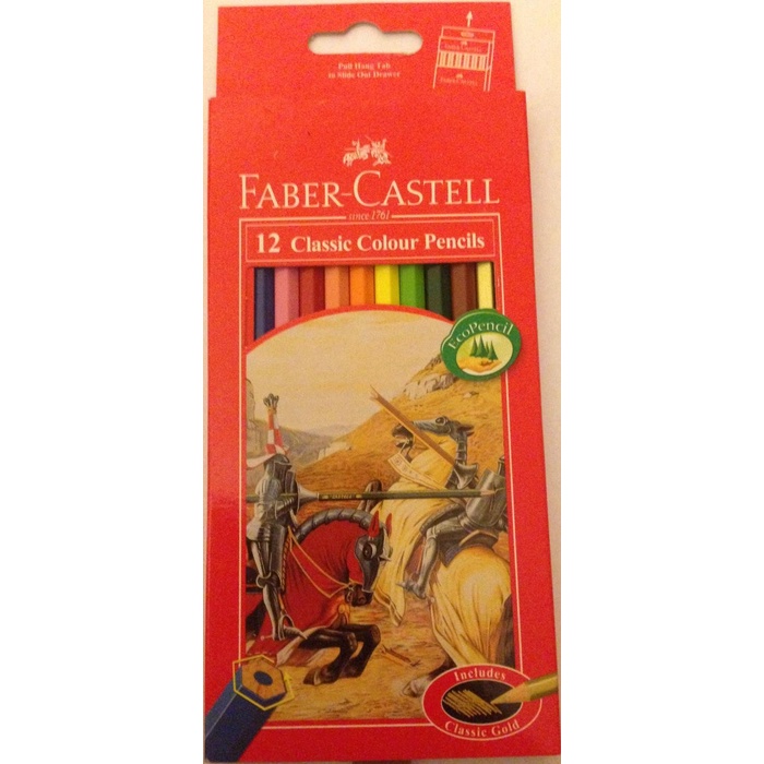 

Trendi Pencil - Faber Castell - 12 Classic Colours (Art No 115852) Terlaris