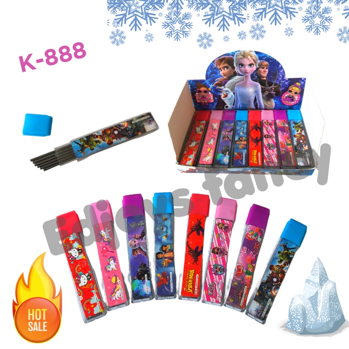

Nikmati Isi Pensil 2,0 Karakter Disney Cewek K-888A Sale!!!
