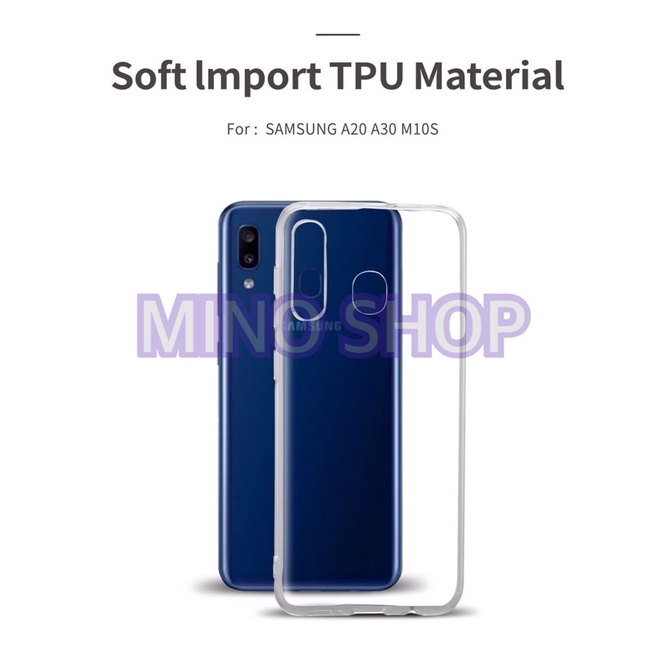 SOFTCASE TRANSPARAN SAMSUNG A20 A30 M10S PREMIUM CLEAR SOFT CASE