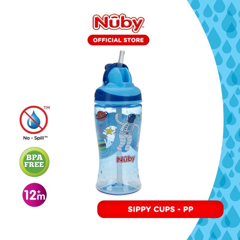 Nuby 360ml Sport Bottle New Print-Botol Minum Anak