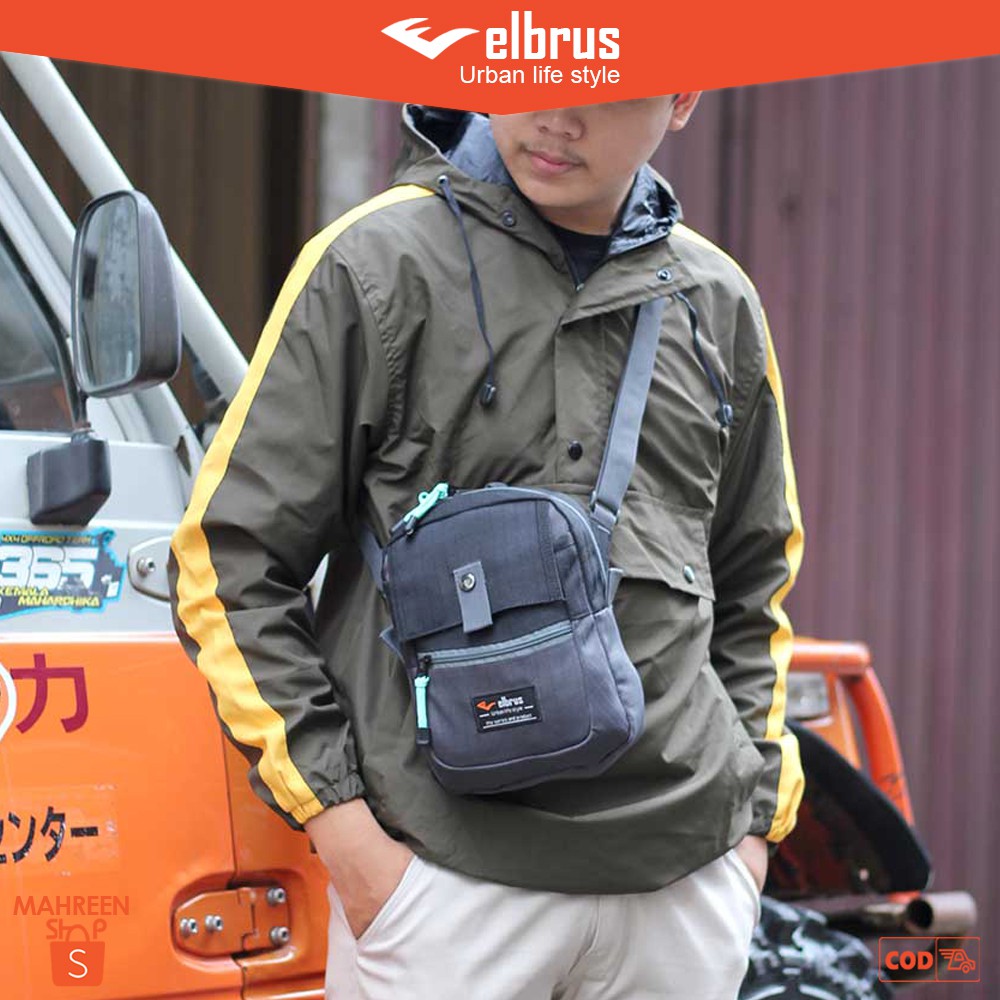 ELBRUS - Tas Slingbag Pria Tas Selempang Pria Original | TL 510