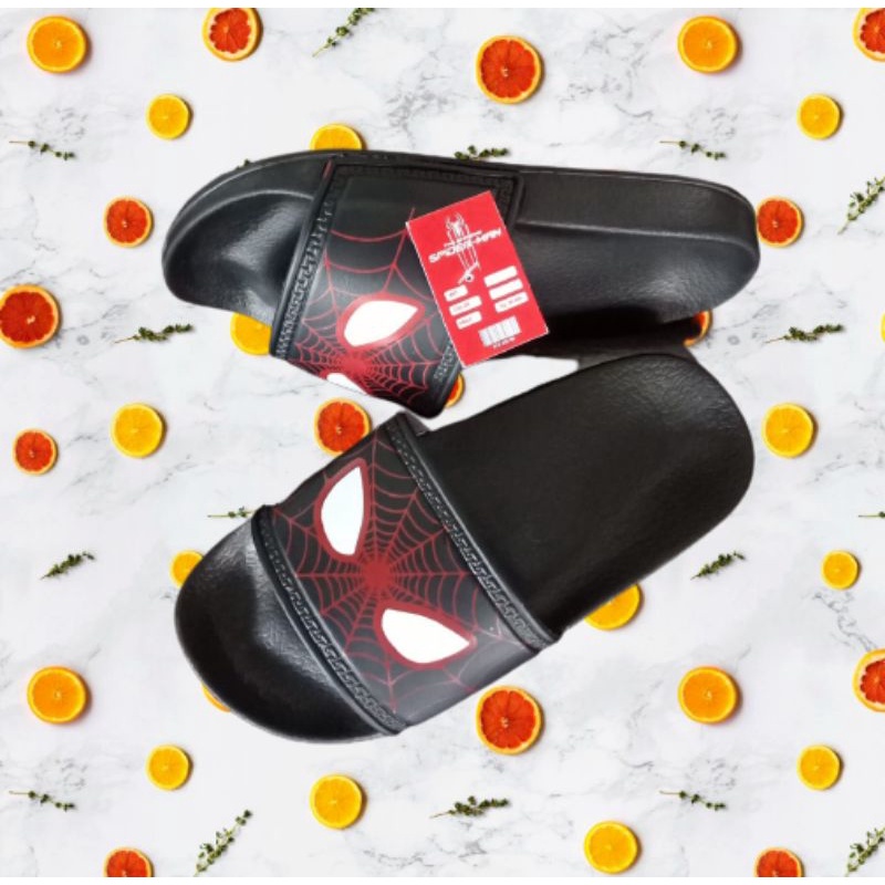 Sandal Anak Karakter Spiderman Sandal Anak Slip On Ringan