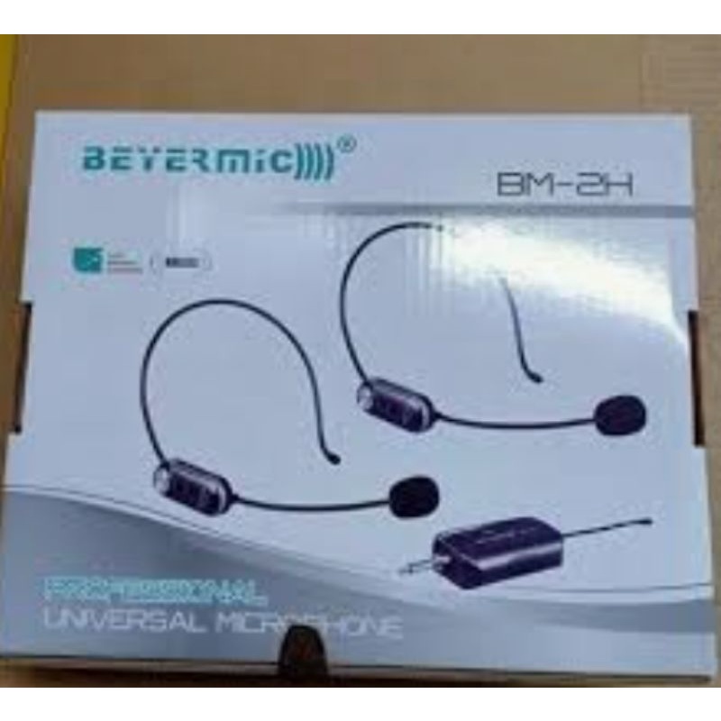 Mic wireless Beyermic BM2H, Headset 2 mic wireless,bando