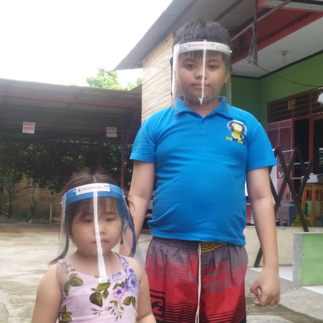 APD FACESHIELD ANAK FACESHIELD MEDIS KEDOKTERAN FACESHIELD PELINDUNG WAJAH ANAK FACESHIELD MURAH