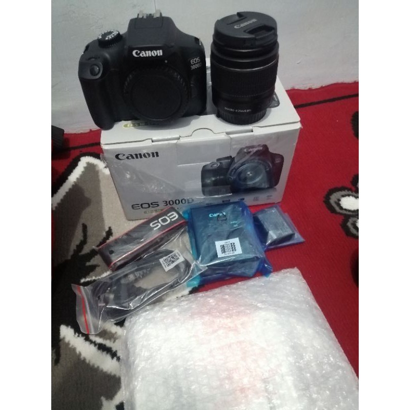 camera canon eos 3000d wifi baru bukak dosbuk-1