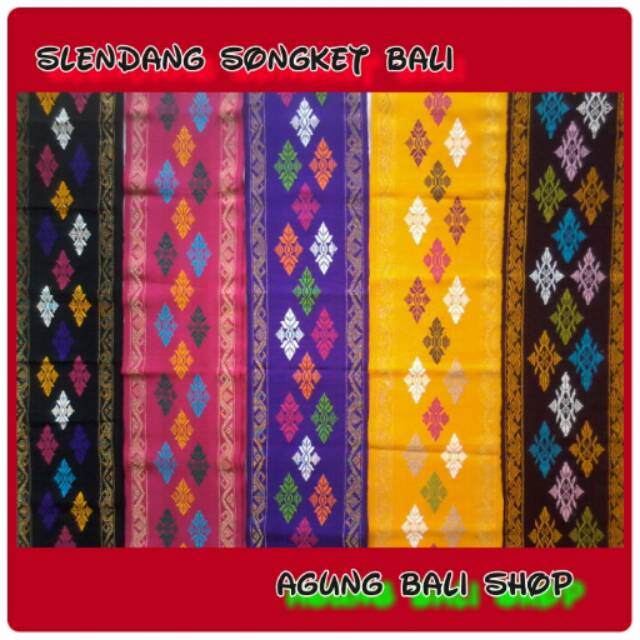 Selendang songket bali