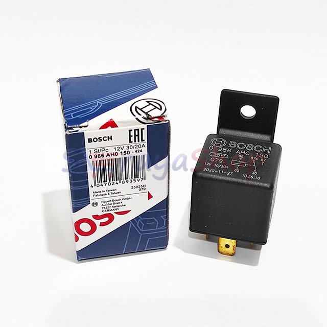 Relay 12V 5 Kaki 87a Bosch