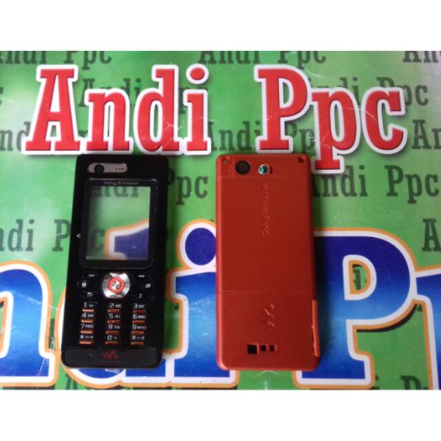 Casing Fullset Sony Ericsson w880i w880 ORANGE