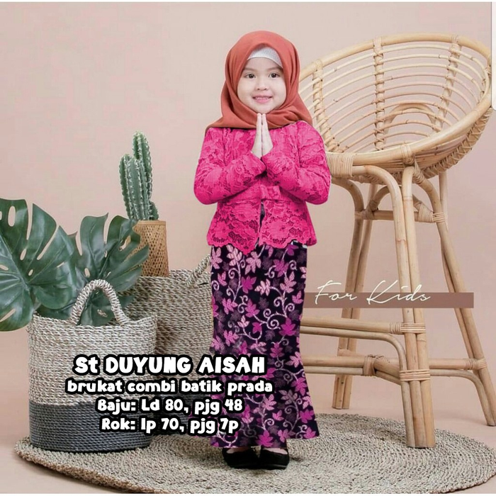 [ST DUYUNG AISAH FANTA SL]Anak Perempuan Brukat Fanta
