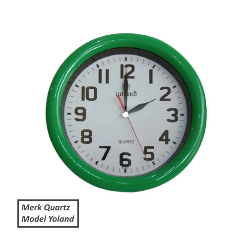 Jam dinding Polos Wall Clock Minimalis Modern Elegan Dekorasi Hadiah Kado ulang tahun Murah 29CM