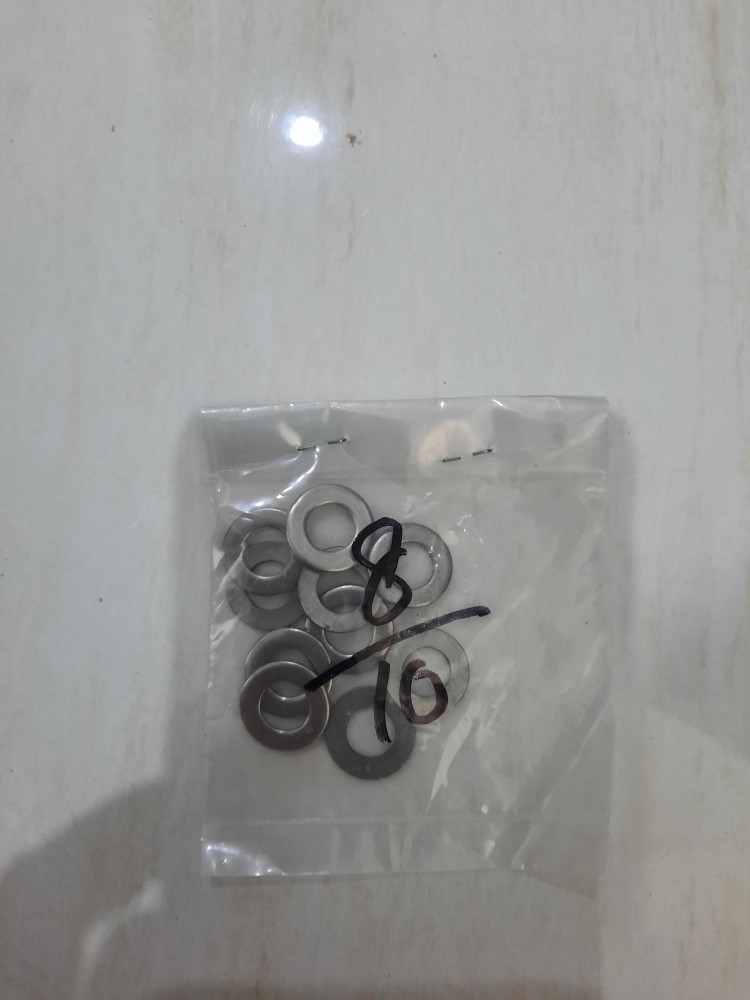 M8 Ring Plat Stainless Steel 304 Ss304 Wp Washer Plate 8mm