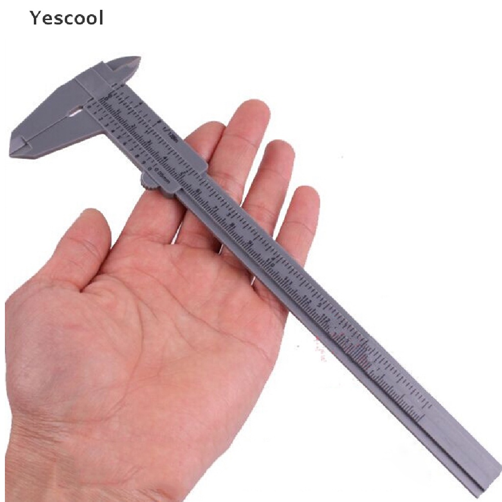 Vernier Caliper Microme Bahan Plastik Ukuran 0-150MM​Alat Guage Daily