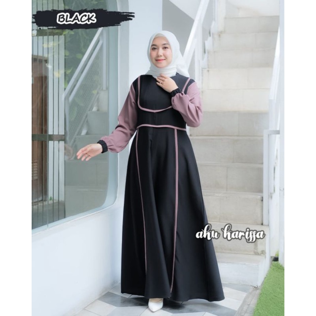 Arina dress by aku karissa / gamis murah / gamis aku karissa / gamis terbaru aku karissa