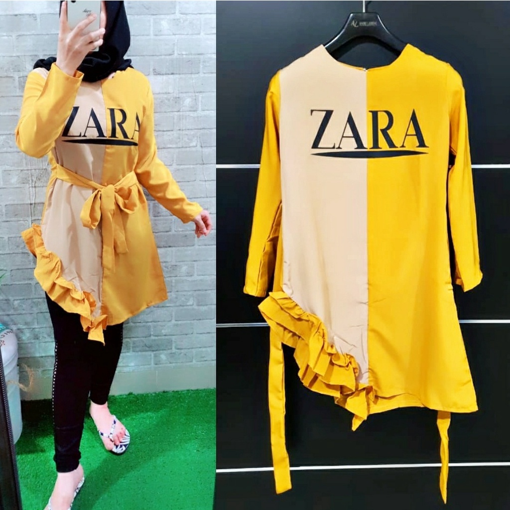 FWG - TUNIK ZAMES / TUNIK WANITA TERBARU / TUNIK WANITA KOREA / TUNIK OOTD