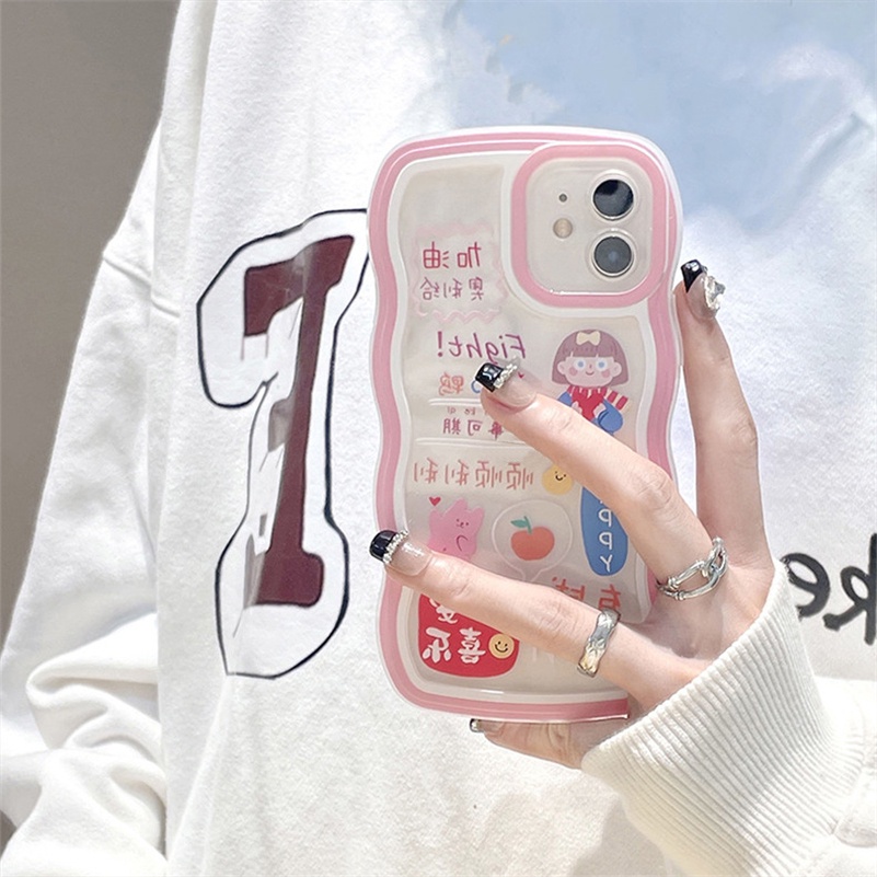 Soft Case TPU Motif Gadis Untuk Redmi Note 11 11s 10 10s 9 9s 8 Pro 10C 10A 10 9A 9C 9T Mi 11 Lite Mi 11T Pro Poco F3 X3 Pro