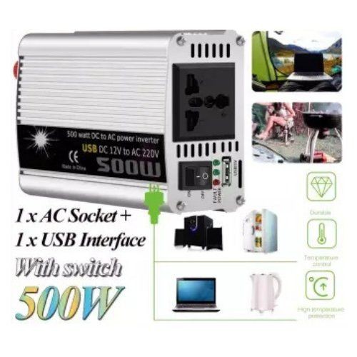 Power Inverter Converter Mobil DC 12v To AC 220V 500Watt OMCI04SV 111