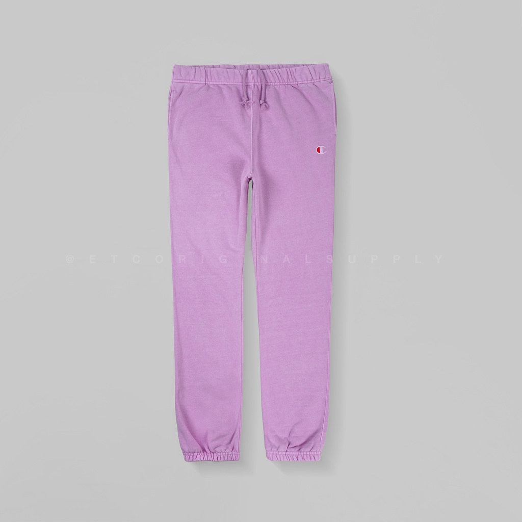Celana Sweatpants Pria CHMPN  Reverse Weave Heavyweight Fleece Paper Orchid