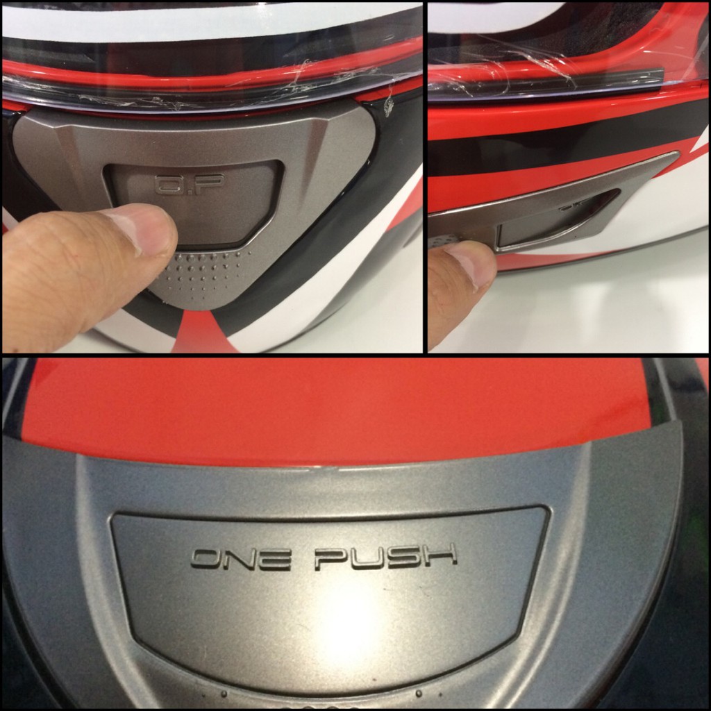 TERLARIS Helm NZA Double Visor PLus One Push Ventilation