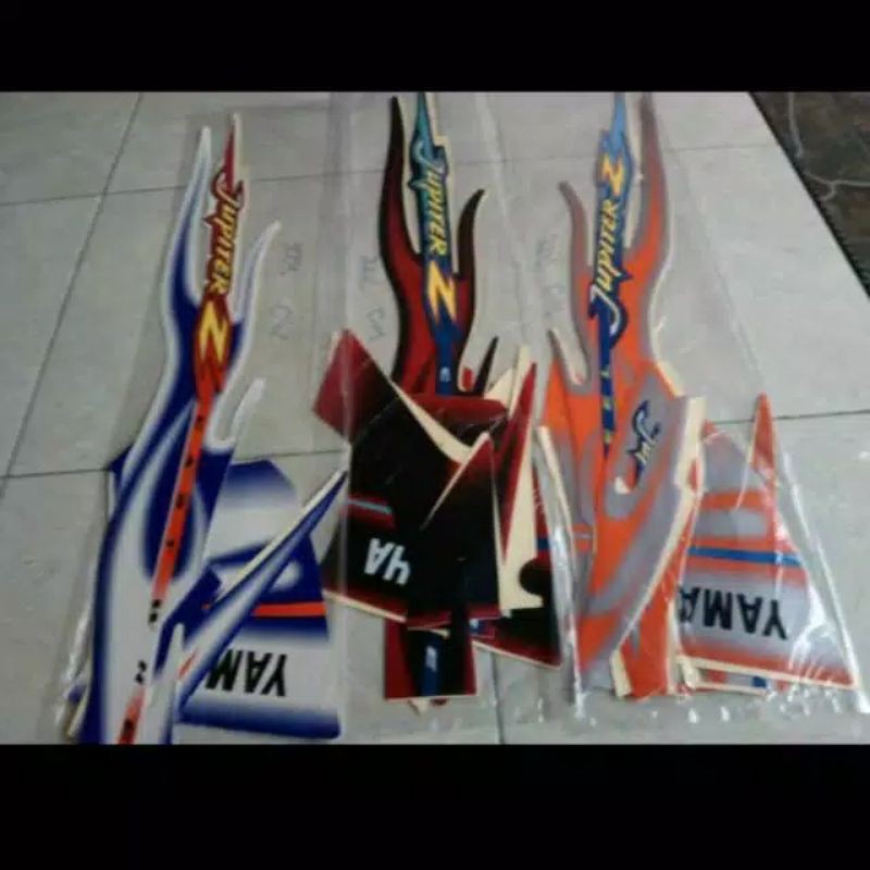 (COD) STRIPING STICKER STIKER SERET LIS LES JUPITER Z 2005 BIJIAN