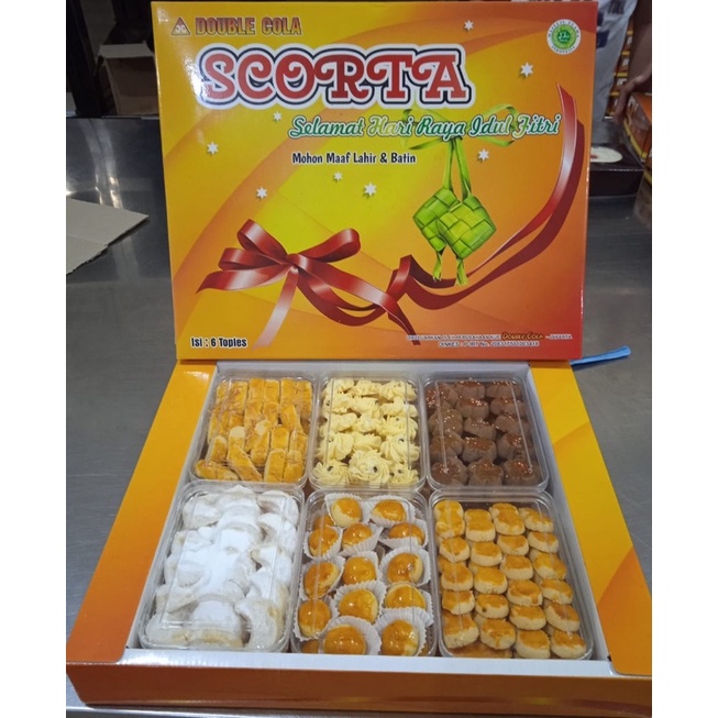 

KUE KERING LEBARAN Scorta PAKET exp okt 2023