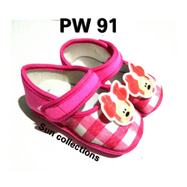 Prewalker Baby / Sepatu Bayi Karakter Motif Lucu 30 Pasang 1 KG