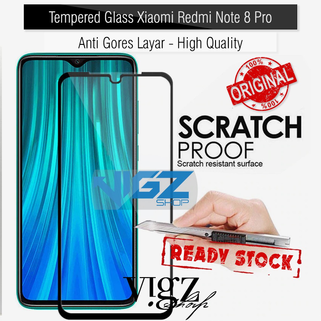 Tempered Glass Xiaomi Redmi Note 8 Pro Full Screen