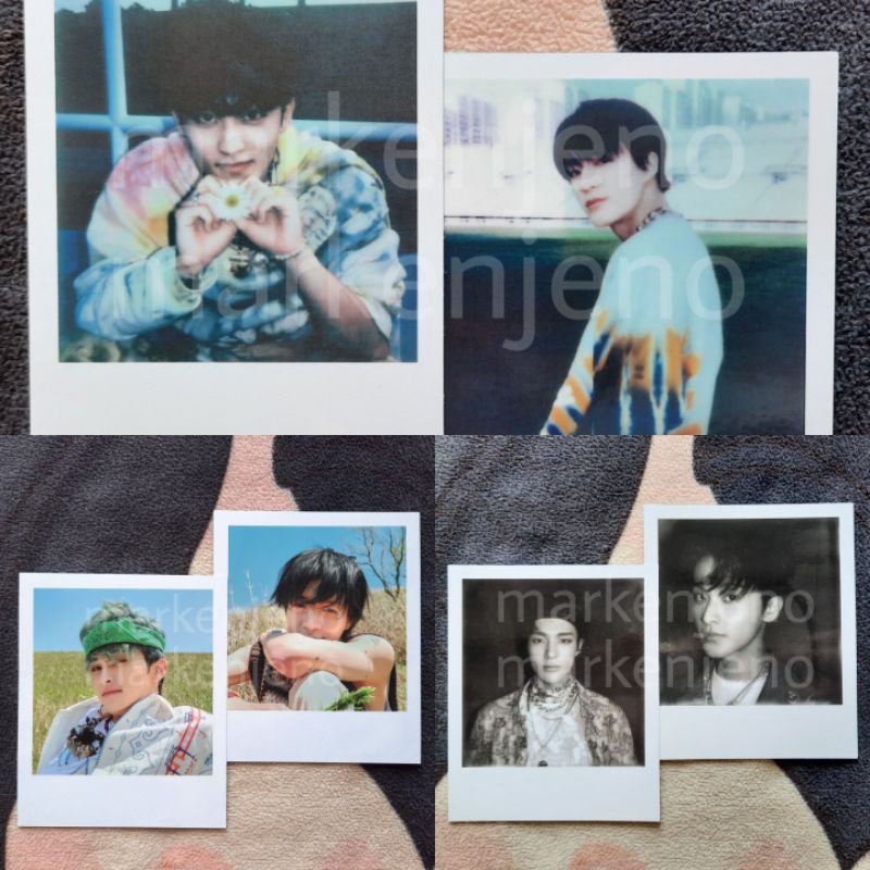 NCT DREAM MARK JENO POLAROID hello future mini balloon balon photocard pc