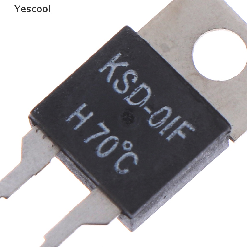 Yescool KSD-01F 2Pcs Saklar Sensor Termostat Suhu 70 Derajat