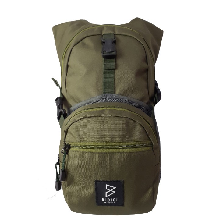 BIDIGI ARMOUR ( 2 IN 1 ) RANSEL SEPEDA ARMY TACTICAL