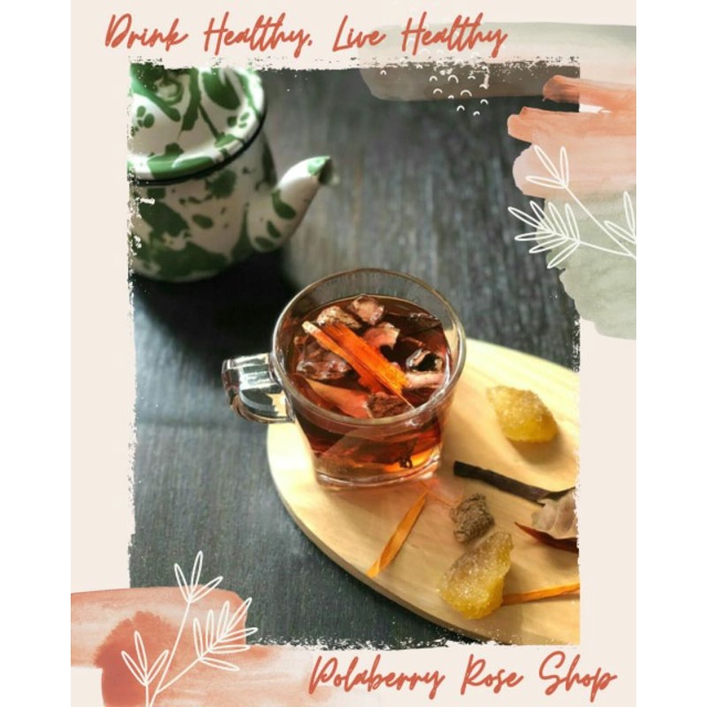 

(BUY 1 GET 1) Minuman Herbal Minuman Rempah Wedang Uwuh by Polaberry Rose Shop