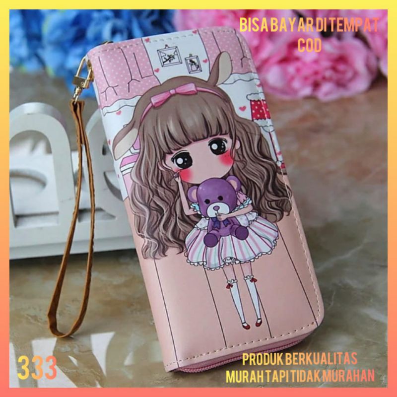 {333}DOMPET WANITA CANTIK✓DOMPET WANITA DOMPET PANJANG DOMPET IMPORT DOMPET LUCU DOMPET LIPAT