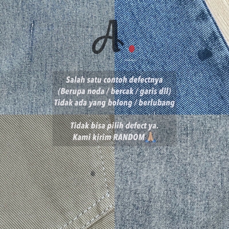 Celana Panjang Jeans Murah / deffect Reject By Alzera