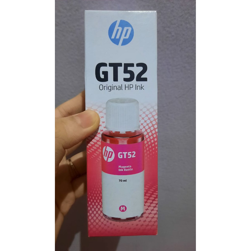 Tinta HP GT53 Black GT52 Cyan Magenta Yellow