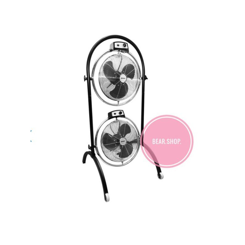 Krisbow Kipas Angin Industrial Double Fan 40 Cm