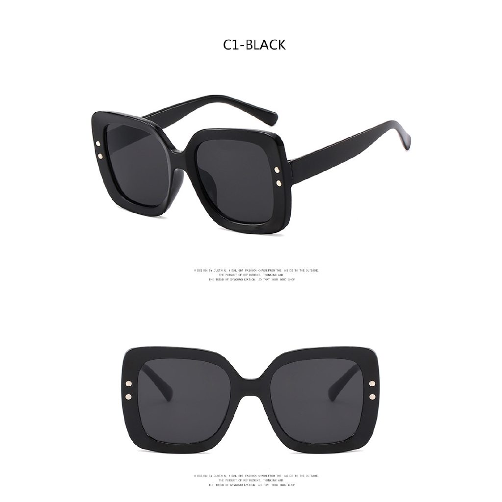 Europe and the United States Mi nail large frame trend new wild sunglasses