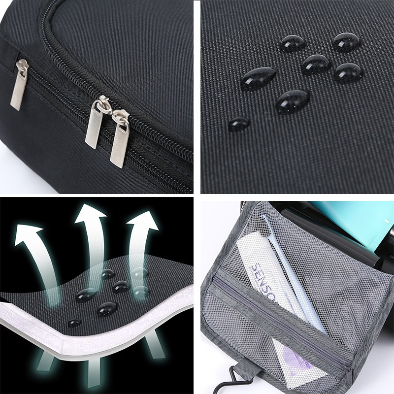 WJ1478 Tas Organizer Kosmetik Toiletries Travel Bag Tas Peralatan Mandi Portable