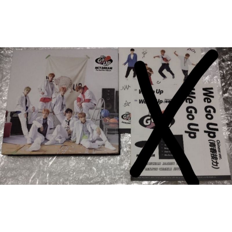 2nd Mini Album We Go Up NCT Dream/Album Unsealed Only Nct Dream WGU No damage/Photocard Jisung Mark 