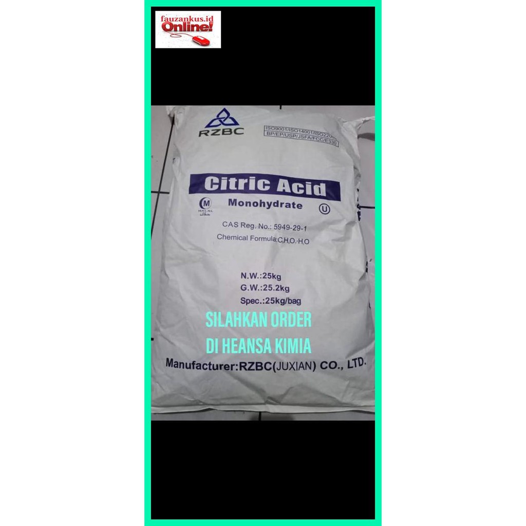 

Er5Etg5- Citric Acid / Citrun / Asam Sitrus ( 1Kg/ Pack ) Bj0Pbtt-