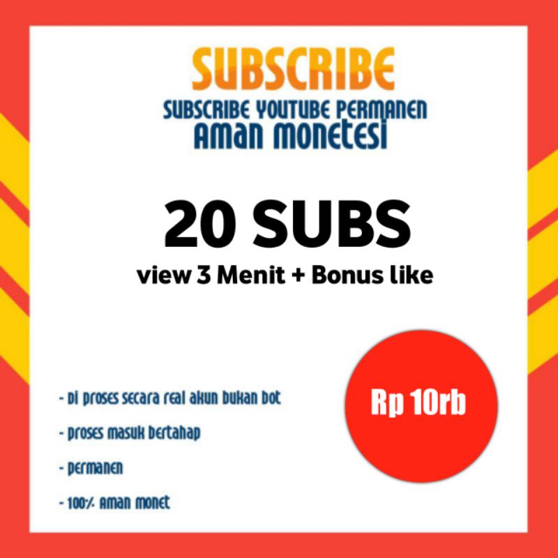 Subscribers view like youtube real humam real indo murah | No drop