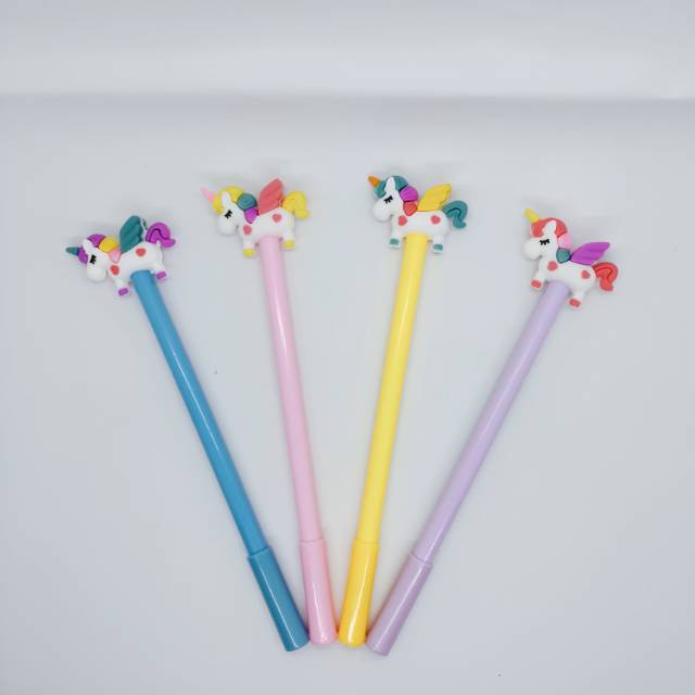 

Pulpen gel motif karakter cute unicorn lucu pulpen animal pulpen unik ballpoint pen