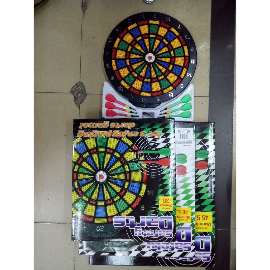 dart board safety /papan dart anak / dart board 40.5CM