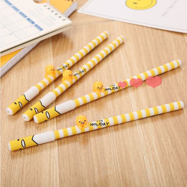 Bolpoin Karakter GUDETAMA / Bolpoin Karakter Sanrio Telur GUDETAMA / Pulpen Gel 0,38 mm GUDETAMA